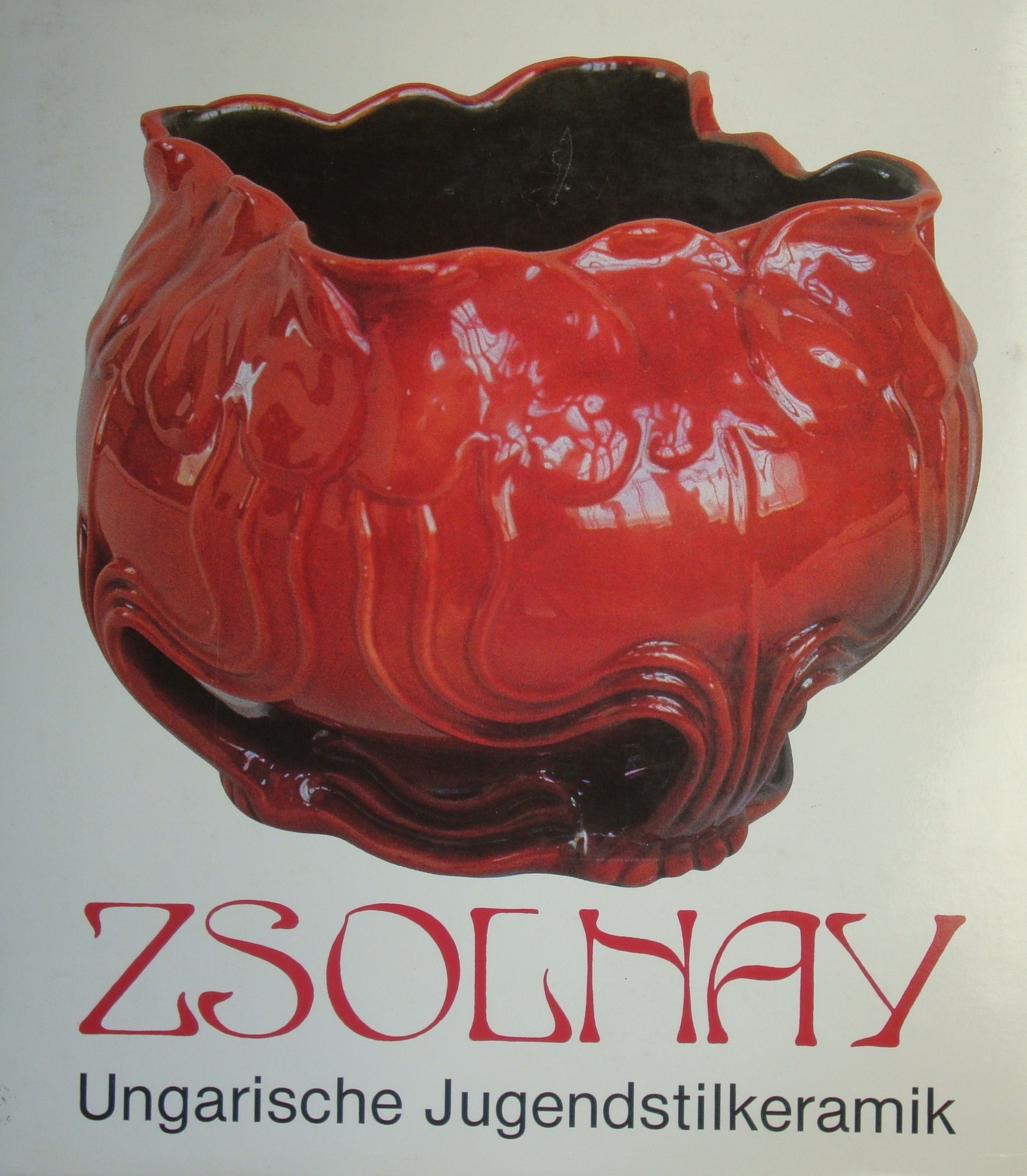 Zsolnay Owl Vase